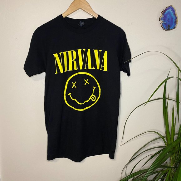nirvana band tee